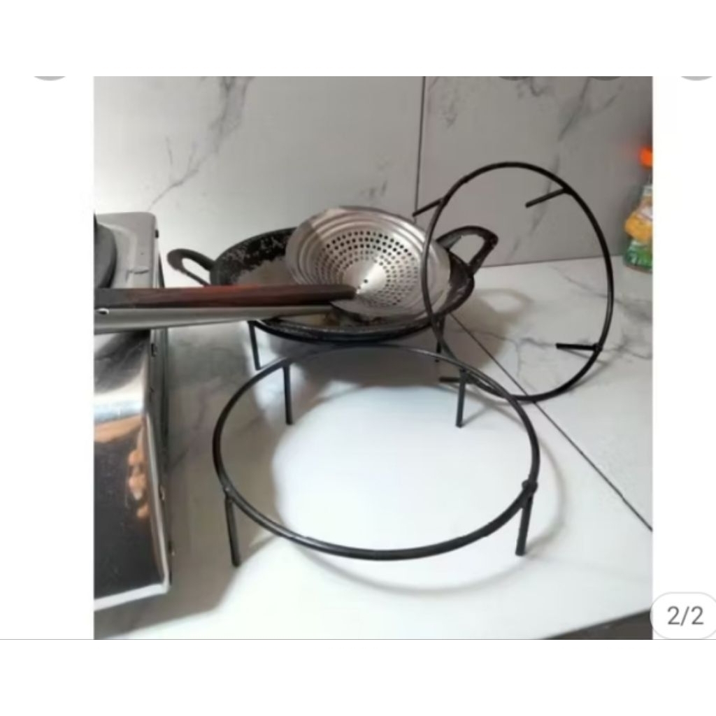 Rak Tatakan Wajan dan panci Minimalis