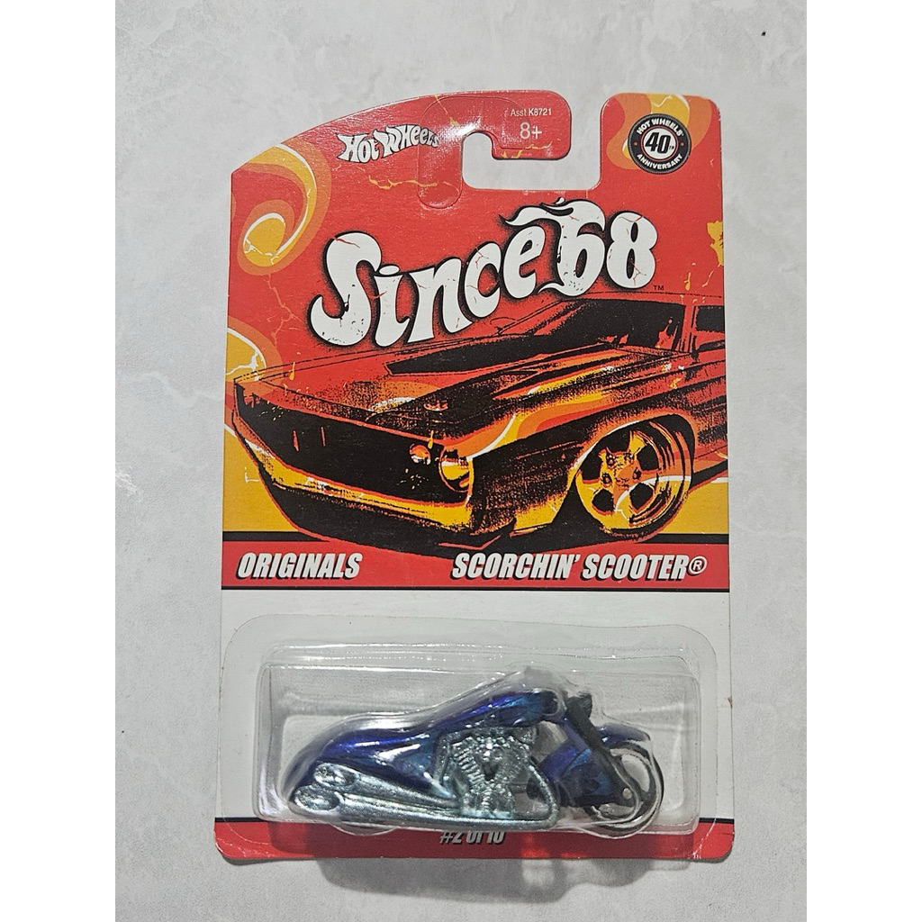 Hot Wheels 2008 Since '68 SCORCHIN' SCOOTER