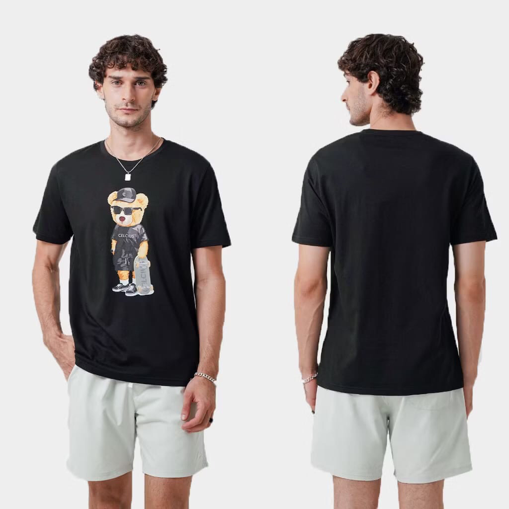 Celcius Kaos / Hitam / BEAR SERIES