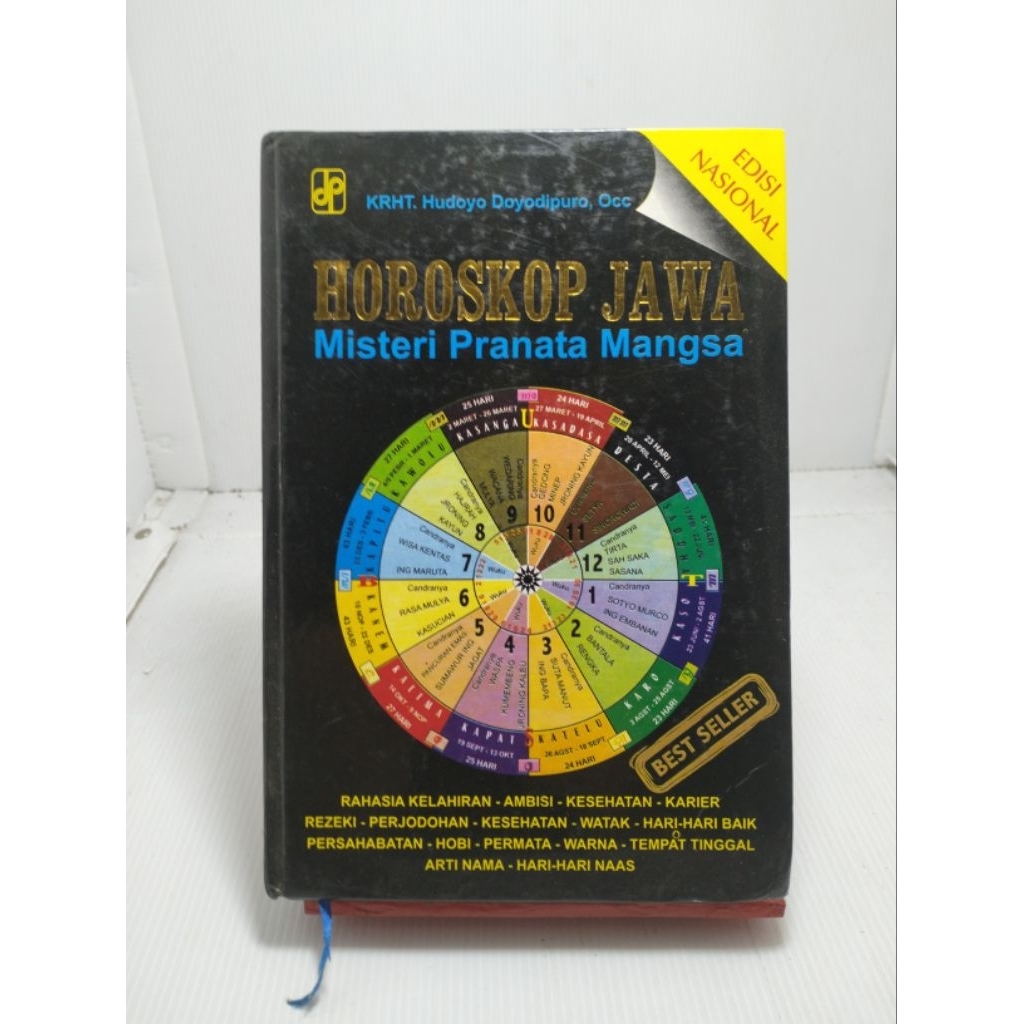 Buku Horoskop Jawa misteri Pranata Mangsa