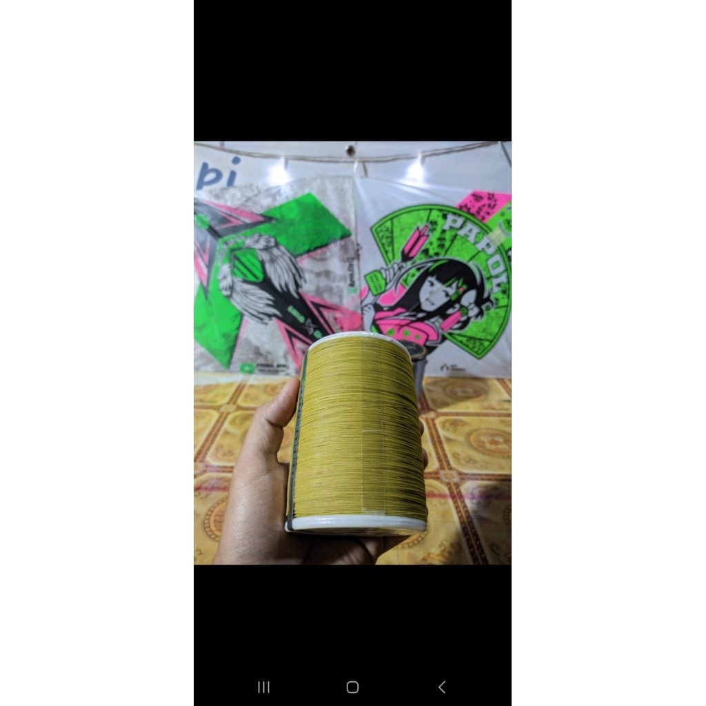 gelasan matot putih original 6000yard size 022 halus berasa