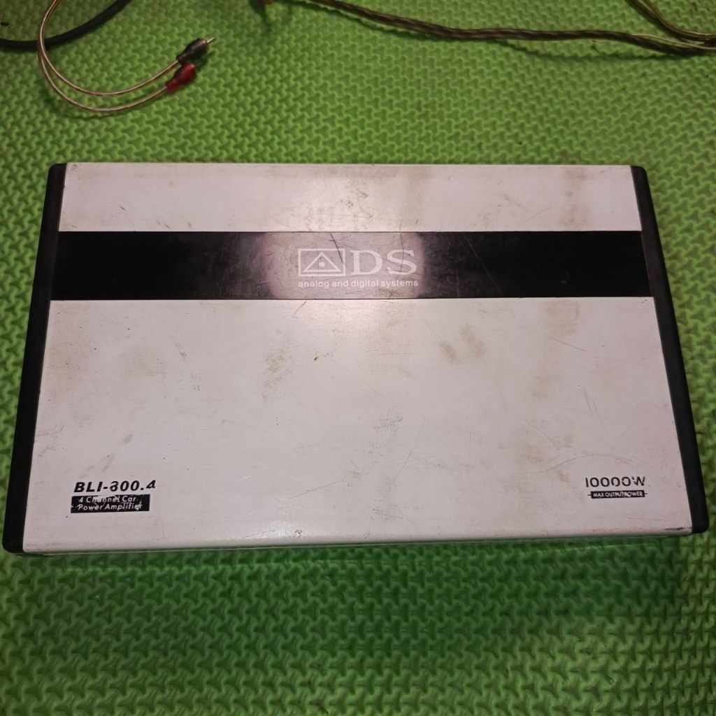 Power ADS 4 Channel Audio Mobil | ADS BLI800 | Subwoofer Speaker amplifier | Kondisi Bekas Normal
