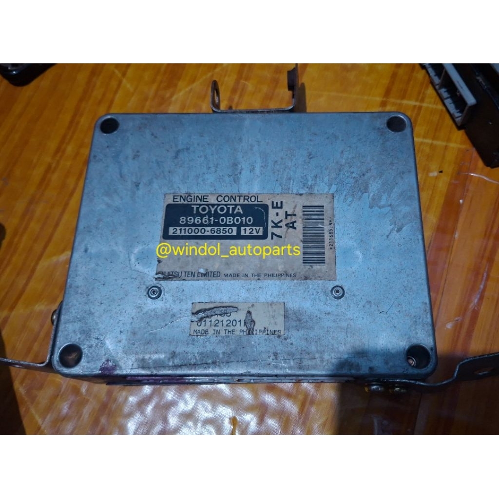 ECU Komputer Engine Toyota Kijang Toyota 7K Original Copotan Bergaransi