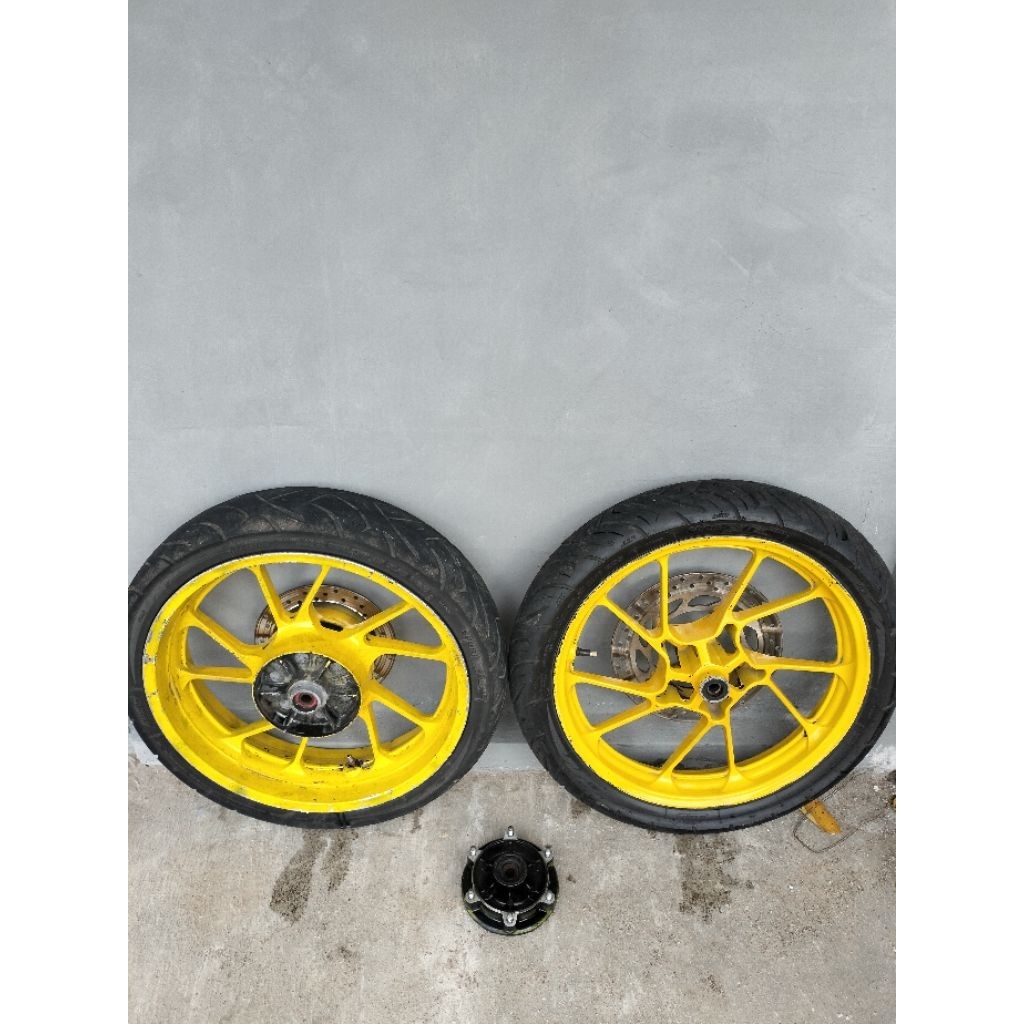 VELG SET NAPGEAR YAMAHA VIXION R VVA/R15 V3 SECOND ORIGINAL