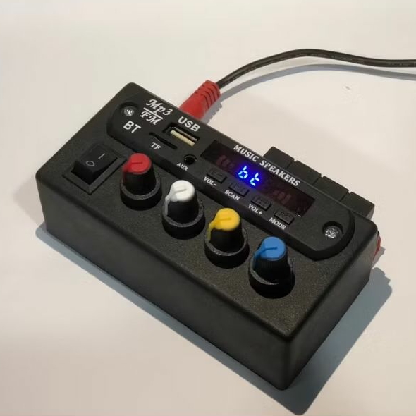 AMPLI MINI 12V BLUETOOTH 4 POTENSIO