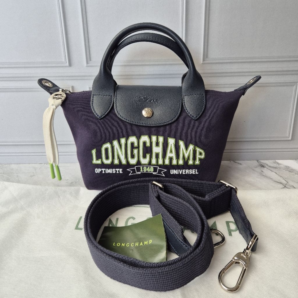 Tas Wanita Longchamp Xtra Small University Original