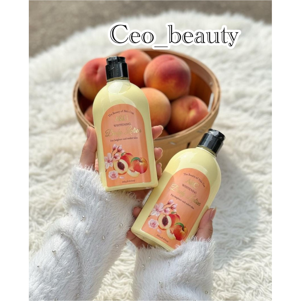 A&G BODY LOTION PEACH ORI