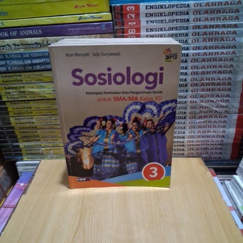 Buku Original Sosiologi SMA MA Kelas 12 K13 REVISI Esis