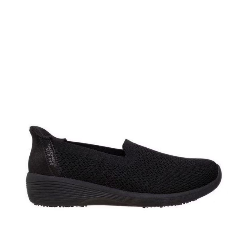 Skechers Slip-ins ARYA SR Women's Slip On Shoes - Black