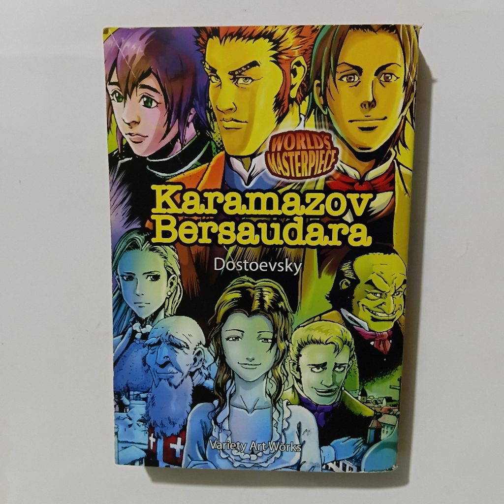 Komik World's Masterpiece Karamazov Bersaudara Dostoevsky - Variety Art Works