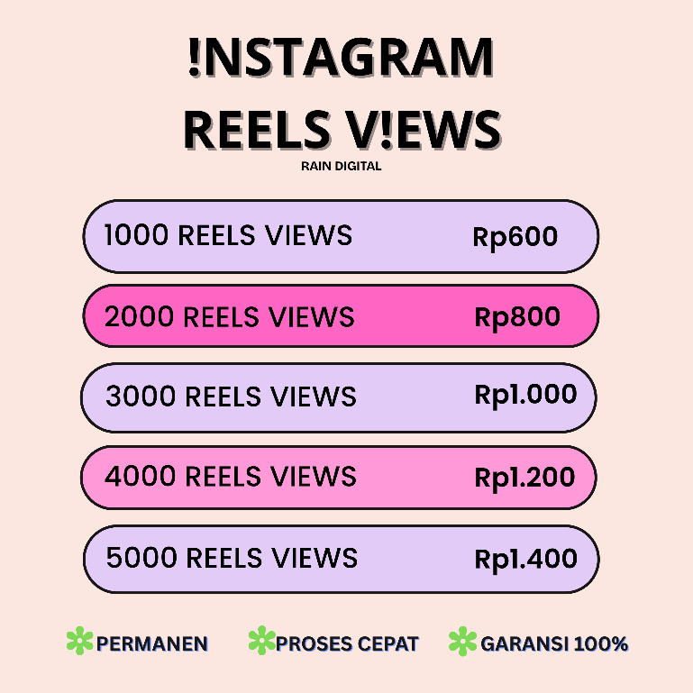 VIEWS INSTAGRAM REELS VIEWS PERMANENT FAST FYP GLOBAL PREMIUM