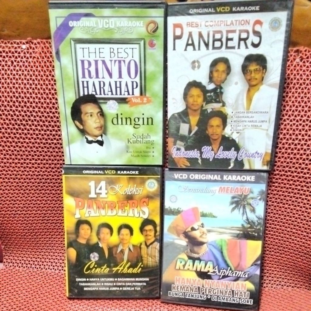 VCD KARAOKE LAGU POP INDONESIA BEBAS PILIH, CHAT JUDUL KEPENJUAL KONDISI BARU DAN 100% ORIGINAL