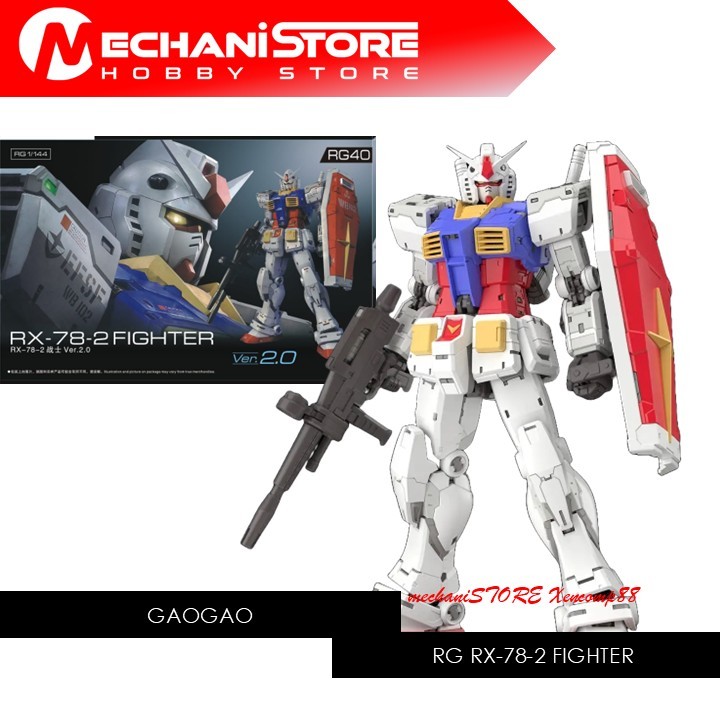 GaoGao RG40 RG RX-78-2 Fighter 2.0 (RG RX78 Ver 2.0)