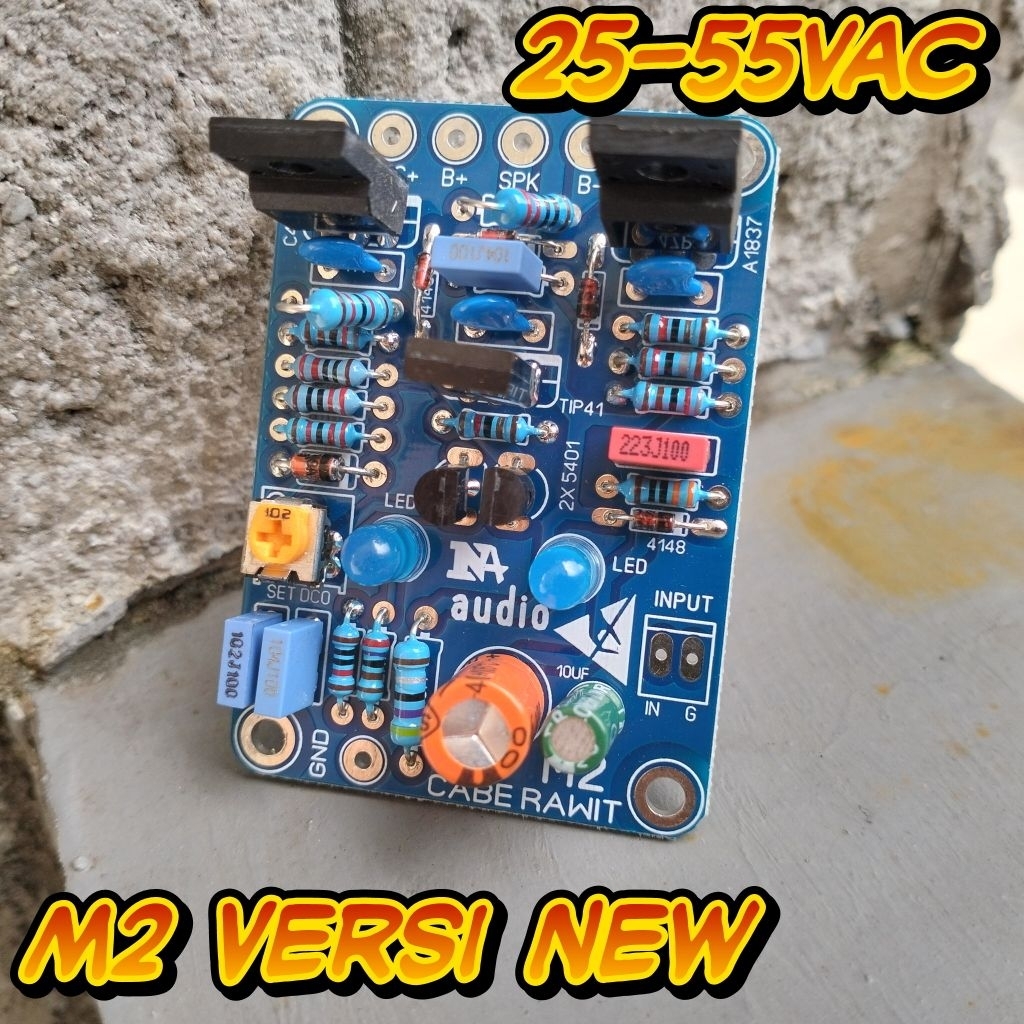 Kit Driver Power Amplifier M2 Bostrap terbaru Cabe rawit  Horeg Josss