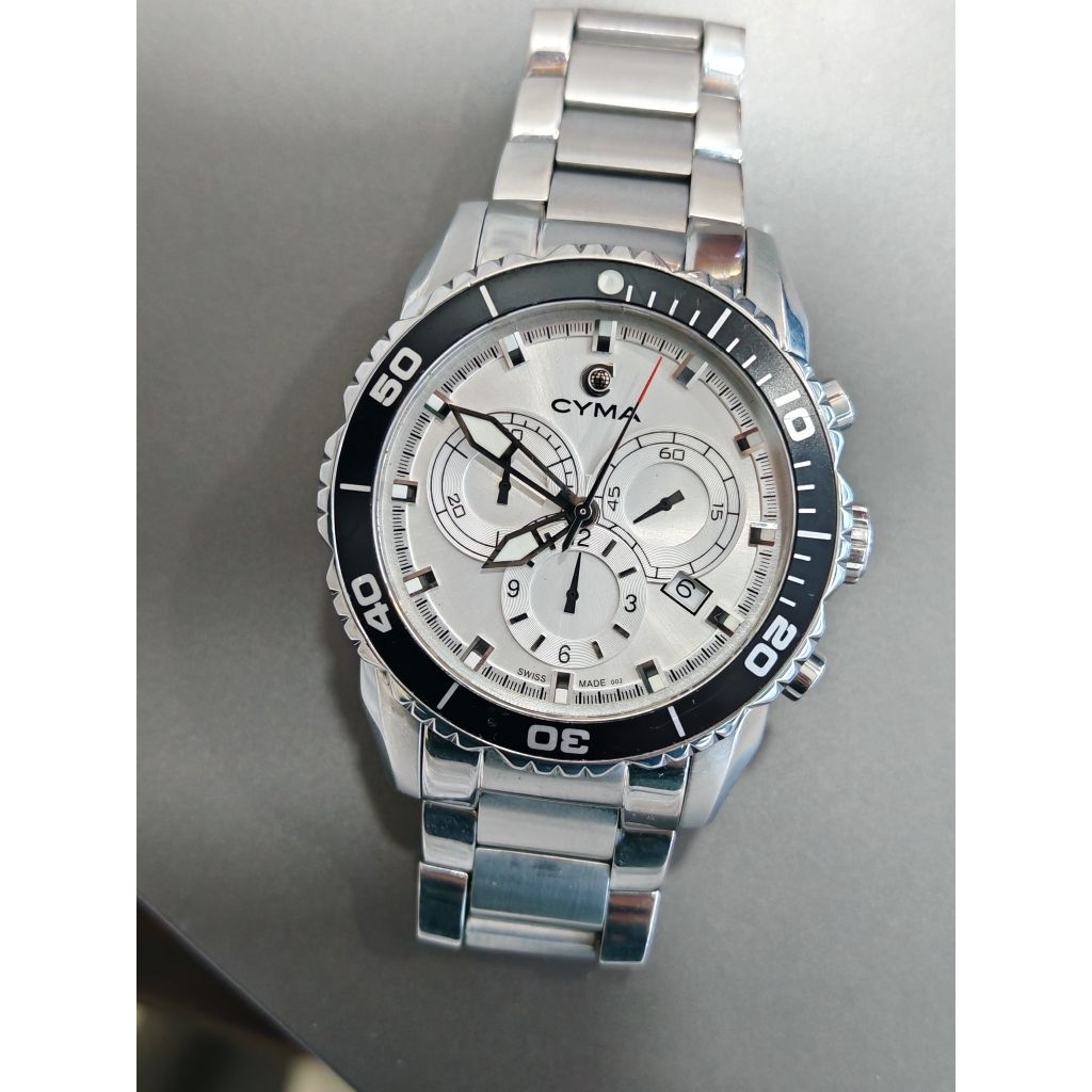 Cyma Chronograph Swiss Quartz