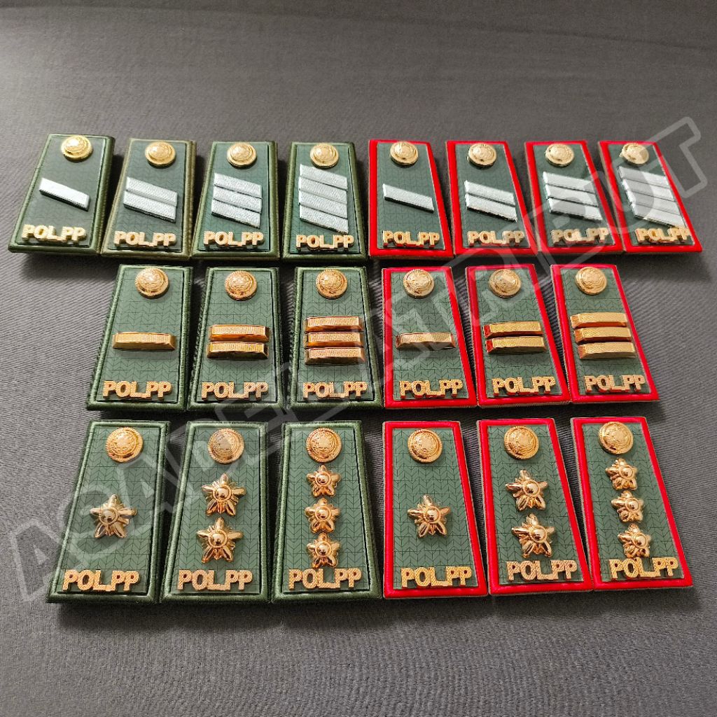 PANGKAT SATPOL PP EKSKLUSIF PREMIUM / PANGKAT POL PP / TANDA PANGKAT SATPOL PP / TANDA PANGKAT POL P