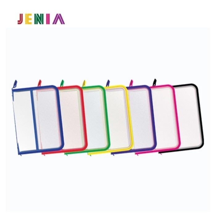 JENIA - TAS DOKUMEN / MAP FILE / DOKUMEN BAG / ZIPPER BAG F4 JARING