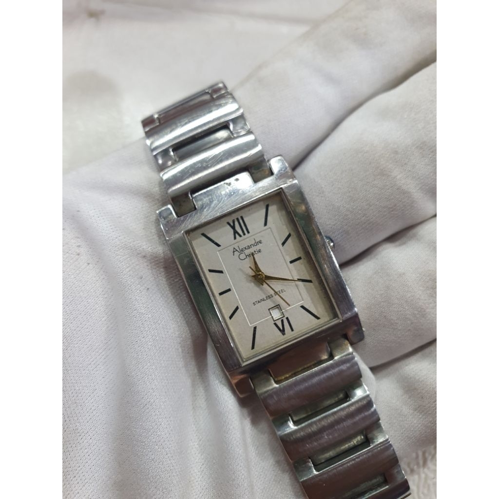 Jam Alexandre Christie 8040MD Original Wanita Preloved