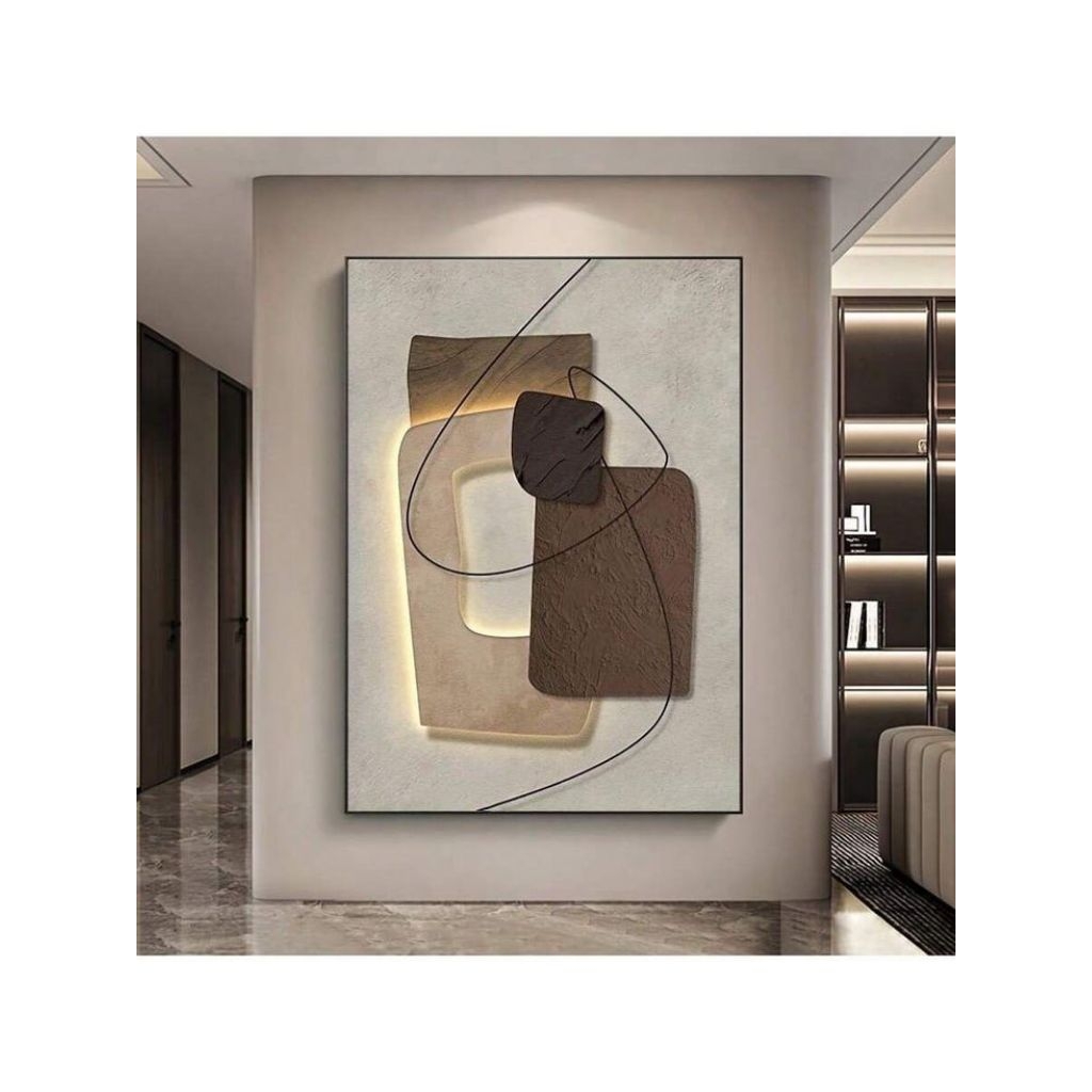 Lukisan Dinding Abstrak aesthetic