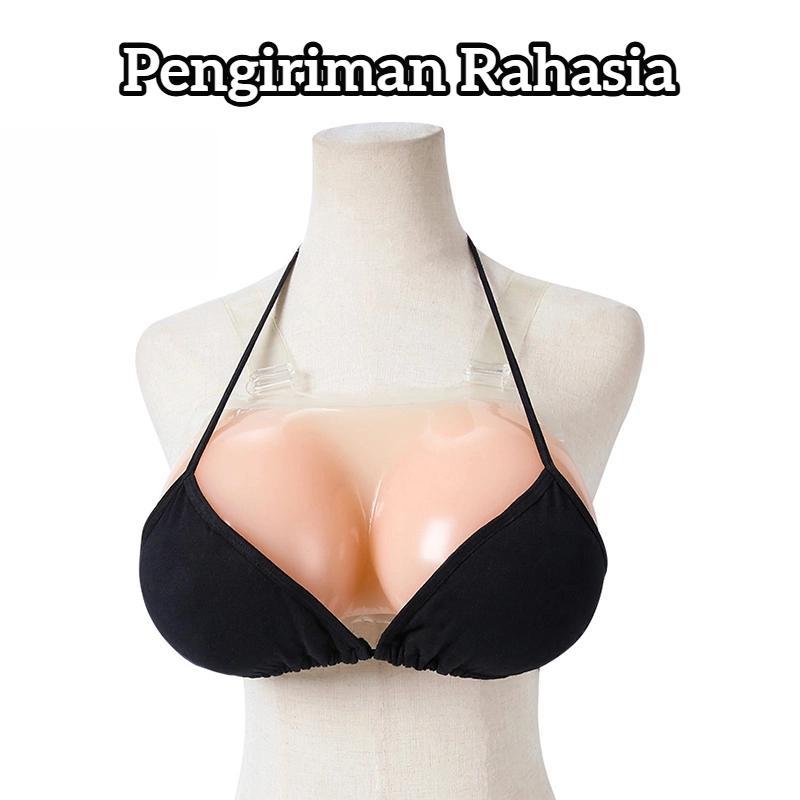 Silikon payudara  Cosplay Cross dressing Bra silikon Prostesis payudara dengan tali Prostesis payuda