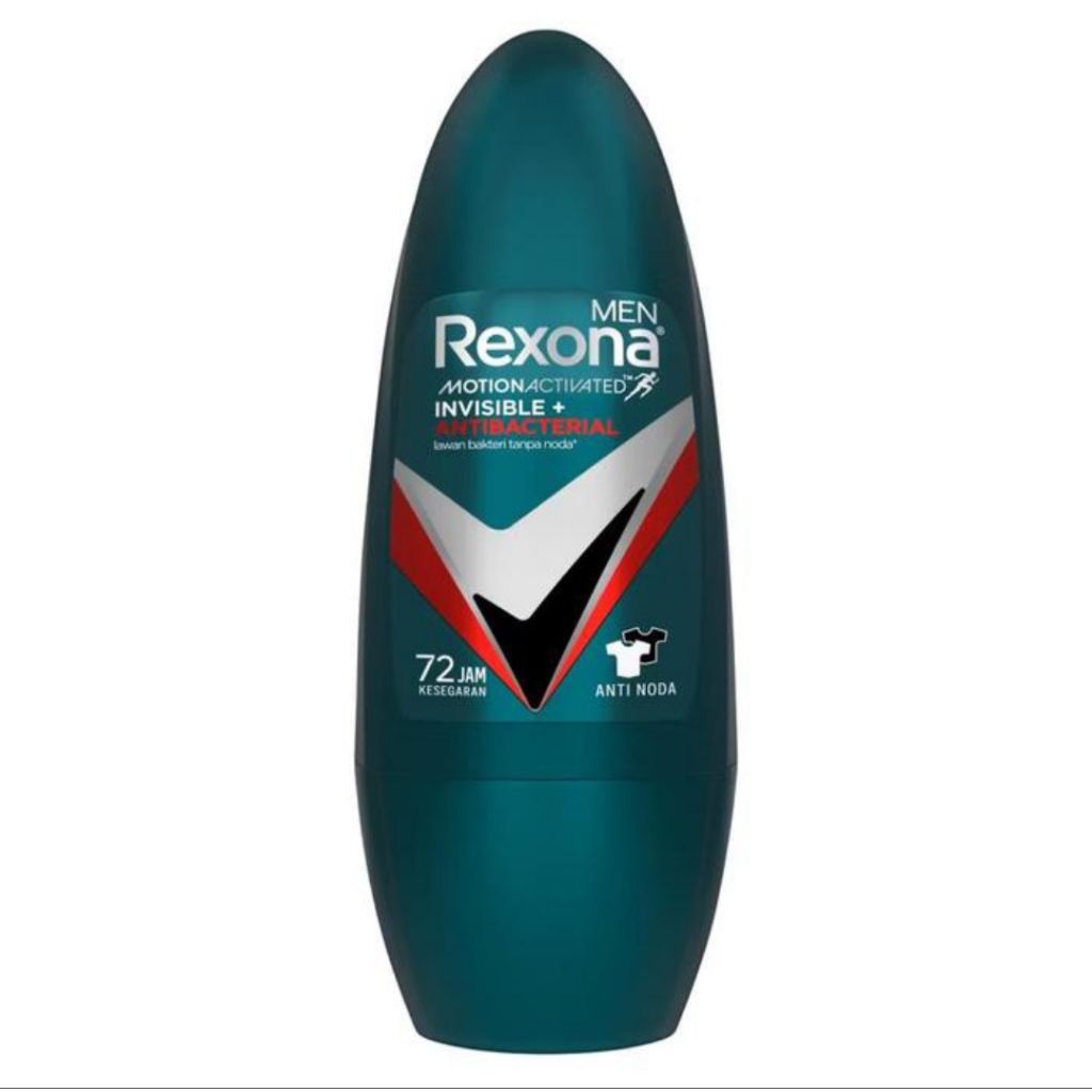 REXONA MEN Deodorant Roll On invisible - Anti bacterial 45mll