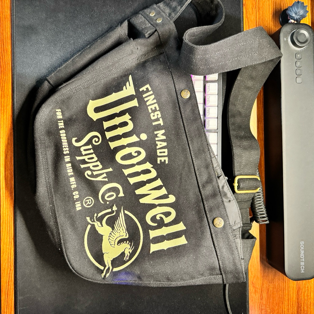 Unionwell Jake Bag Black Original | Tas Selempang Pria Wanita | Like New 99% Union Well