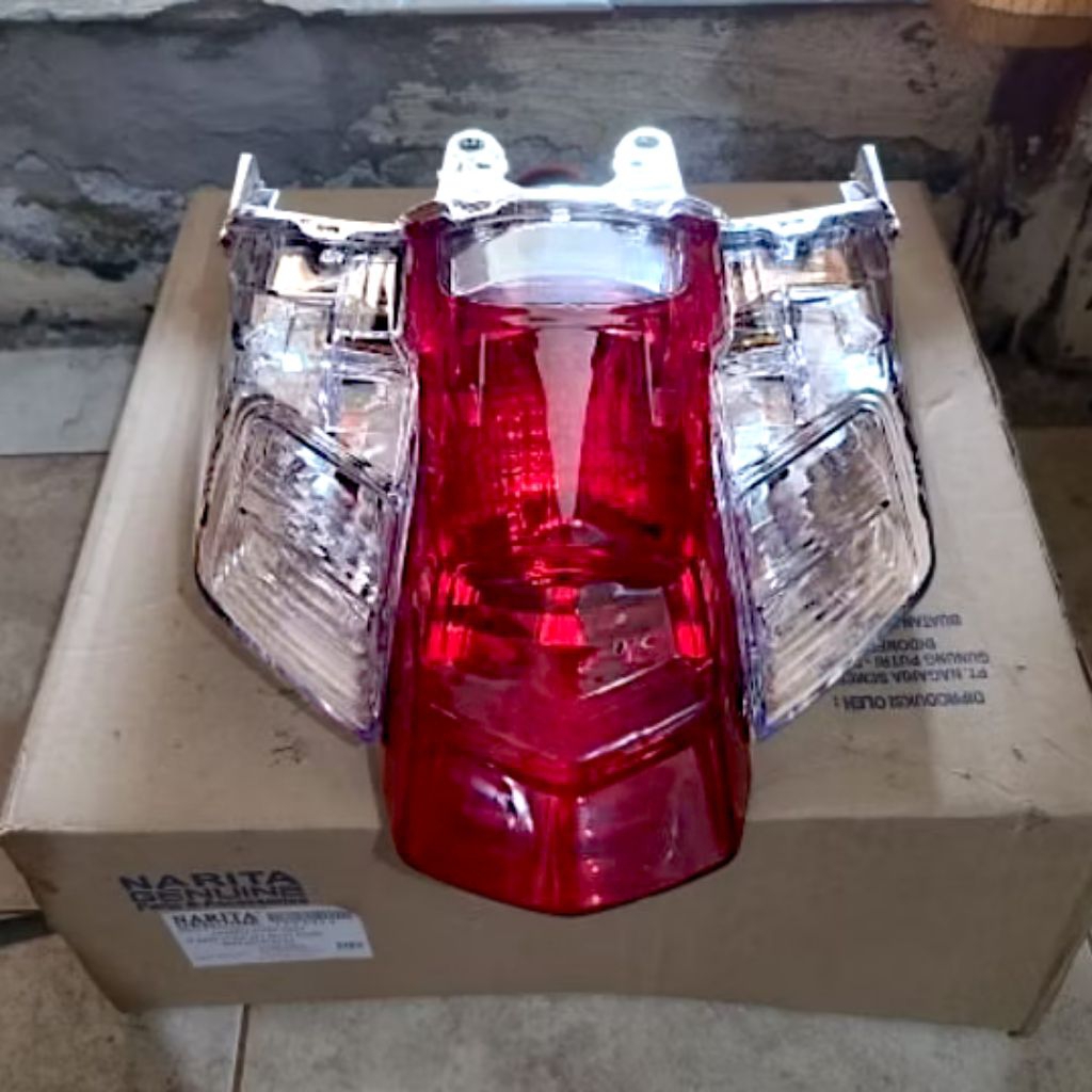 Lampu Stop Yamaha Mio Soul GT 125 Blue Core Set Bohlam Kabel Socket Narita