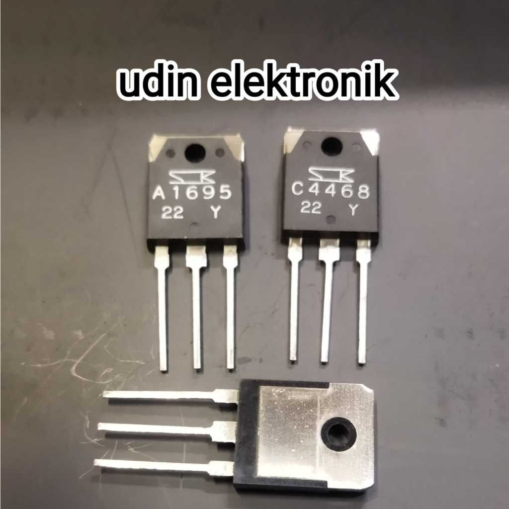 (1SET)TR A1695 C4468 SANKEN ORIGINAL TRANSISTOR A 1695 C 4468 SK
