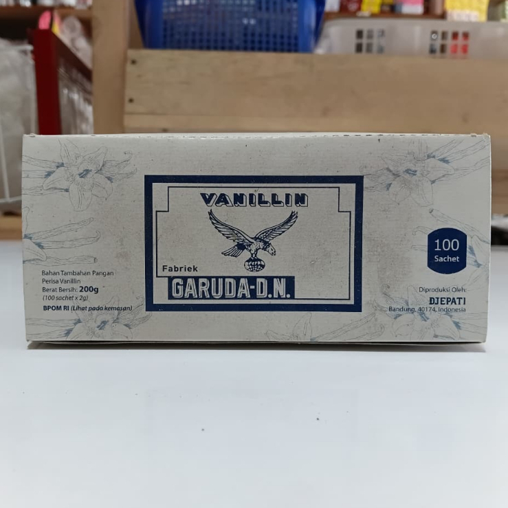 Vanillin Garuda 1 Pack Isi 100 Pcs