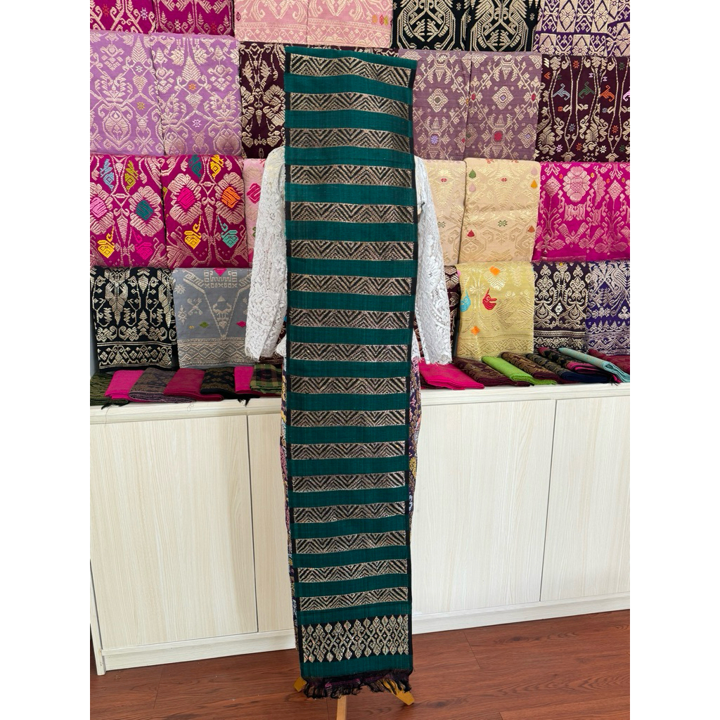 Selendang Songket Banyumas Cendana (Songket Asli)