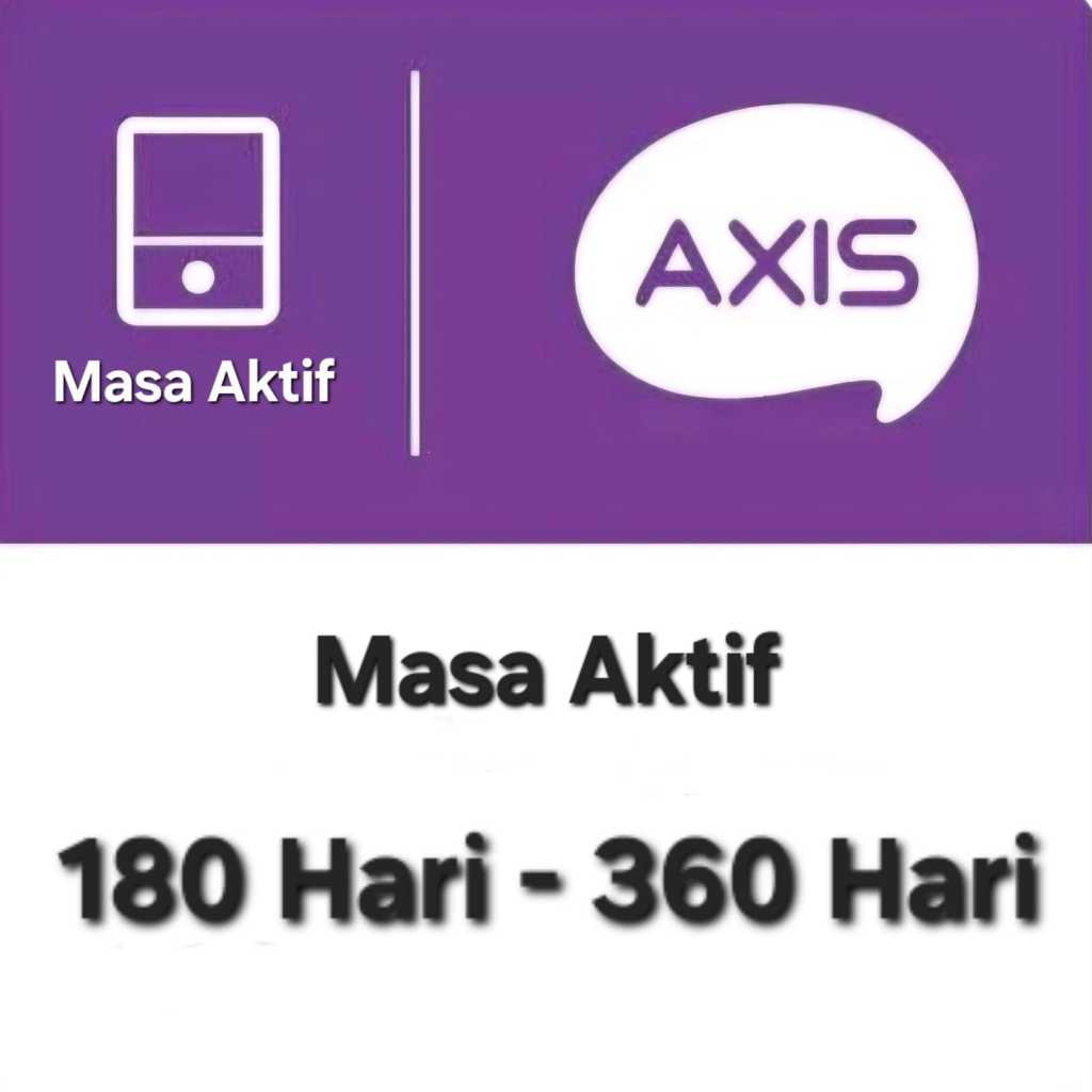 Perpanjang Tambah Masa Aktif Kartu Axis 180hari 360hari