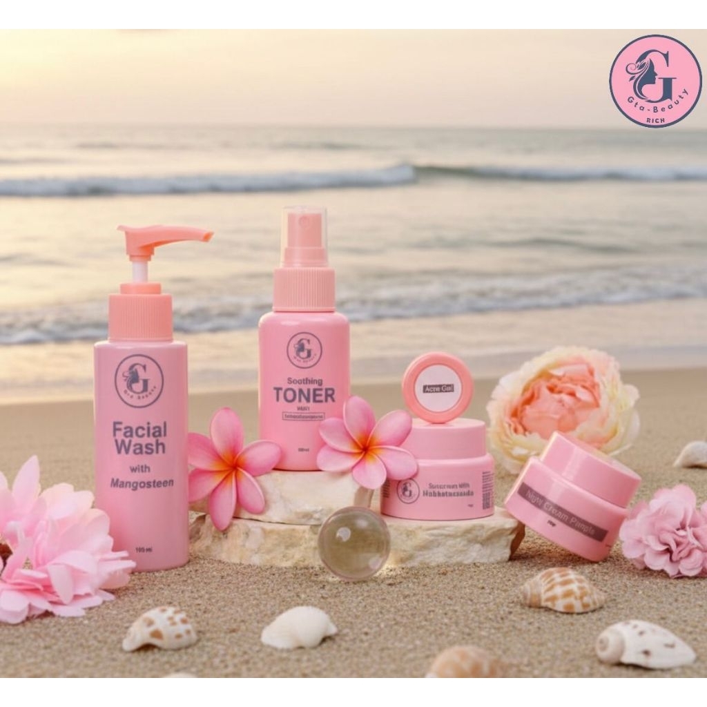 Ori 100 % Gta Beauty Skincare Dr. Qky Whitening+++ Pimple Laser Memutihkan Wajah Pemutih Kulit Bpom 