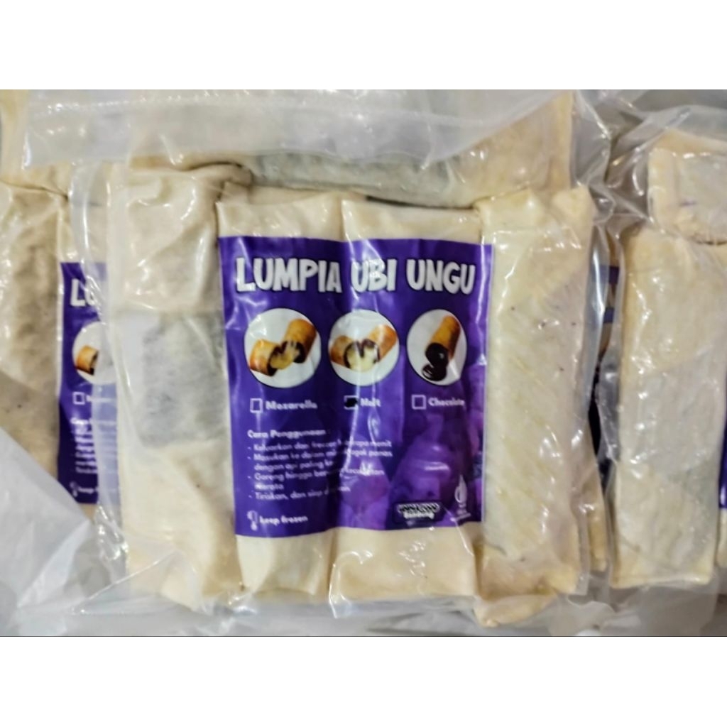 NURI FRUITS|LUMPIA UBI UNGU MOZARELLA isi 4|