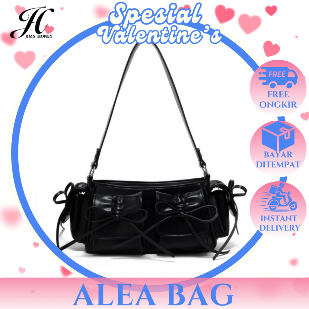 JIMS HONEY - Alea Bag - Tas Selempang Wanita Model Coquette Pita