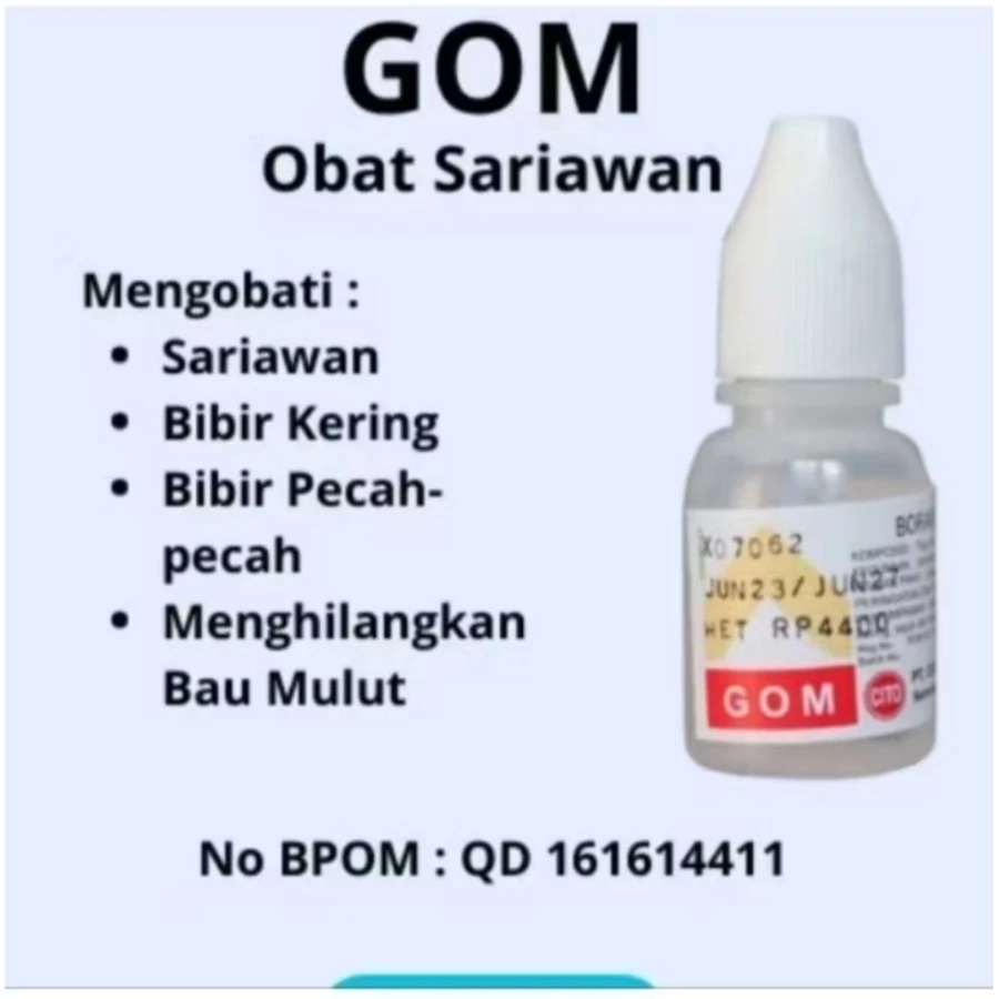 Gom Obat Sariawan Anak Efektif Dan Aman