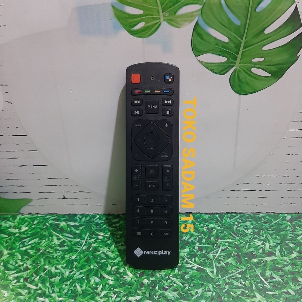 REMOTE REMOT STB MNC PLAY VOICE MNCPLAY ORIGINAL ASLI HITAM