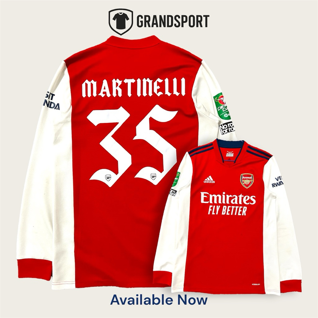 Original Jersey Arsenal 2021/22 Home Long Sleeve