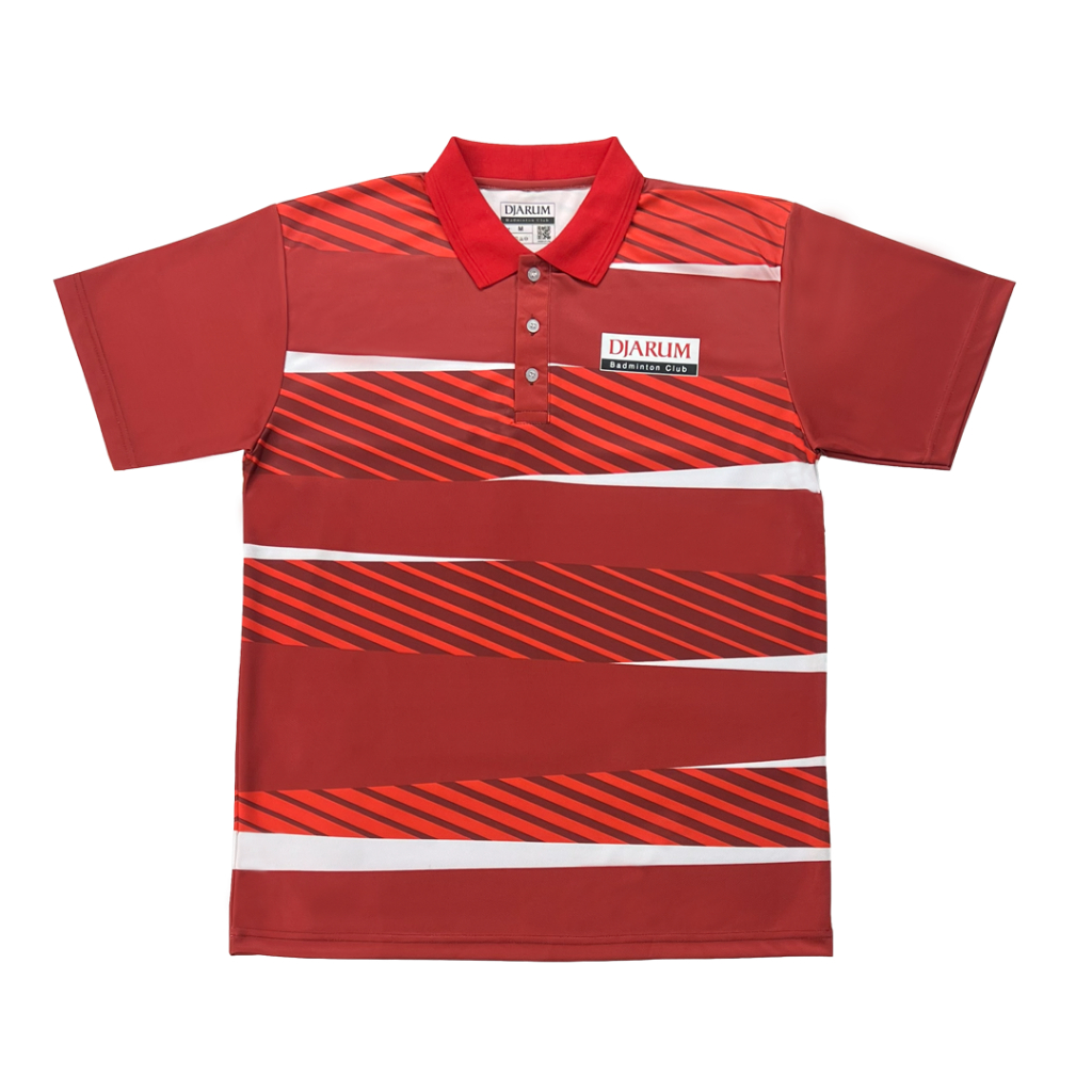Jersey Polo Badminton PB Djarum Sublime – Desain Eksklusif