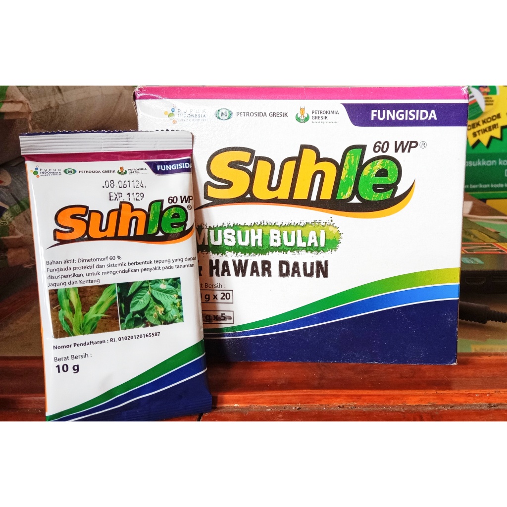 SUHLE 60 WP 10 GRAM Fungisida Sistemik Tepung Jagung Kentang
