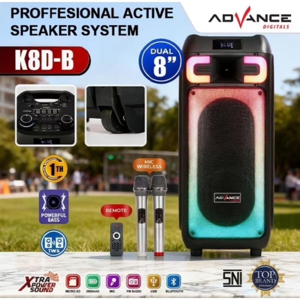 SPEAKER ADVANCE K8D-B DEEP BASS