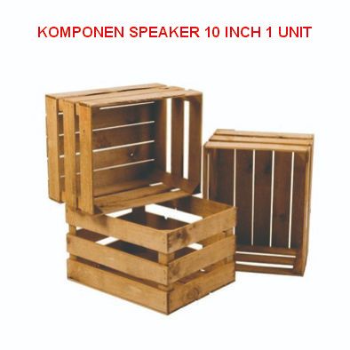 PACKING KAYU UNTUK KOMPONEN SPEAKER 10 INCH 1 UNIT