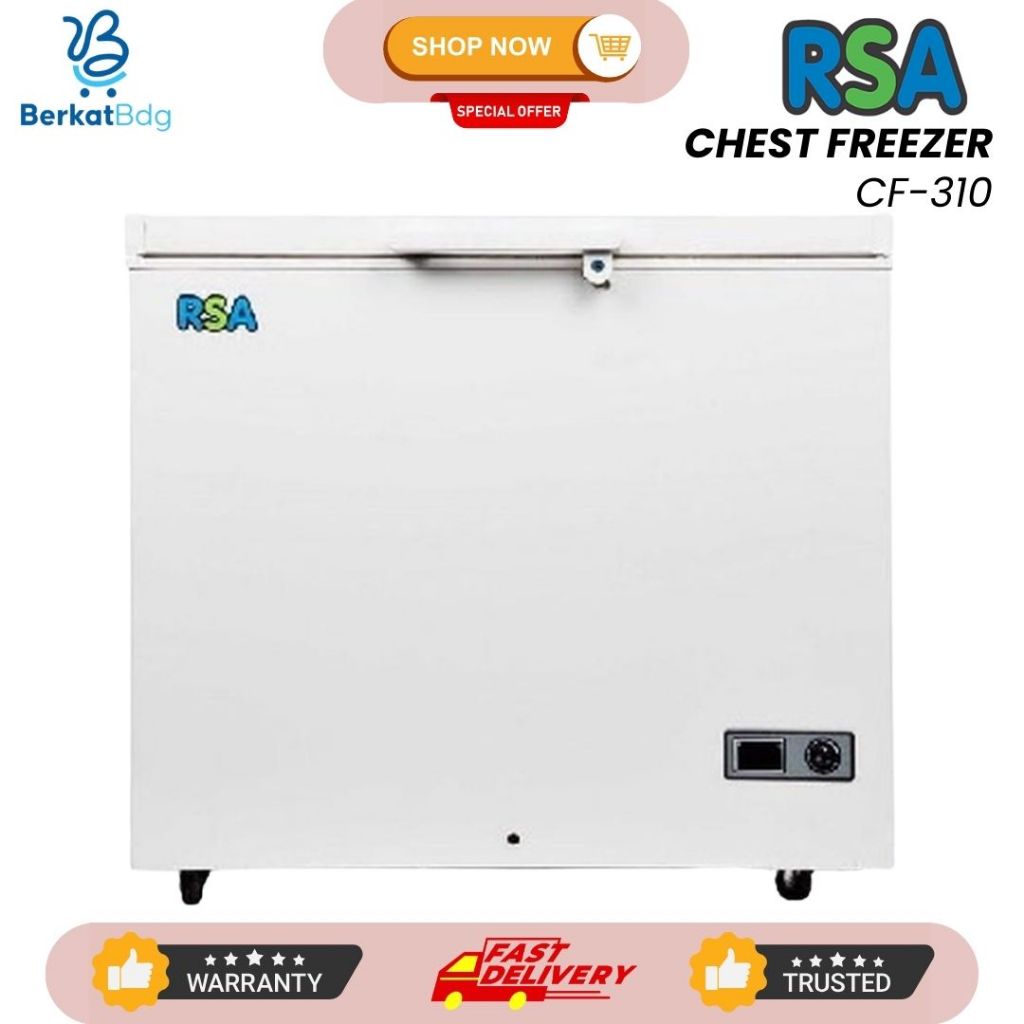 CHEST FREEZER RSA CF-310 / CF 310 FREEZER BOX