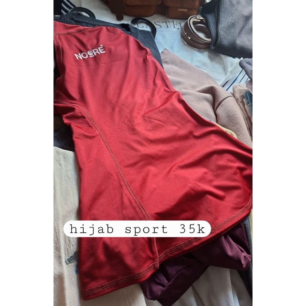 preloved Noore Hijab Sport