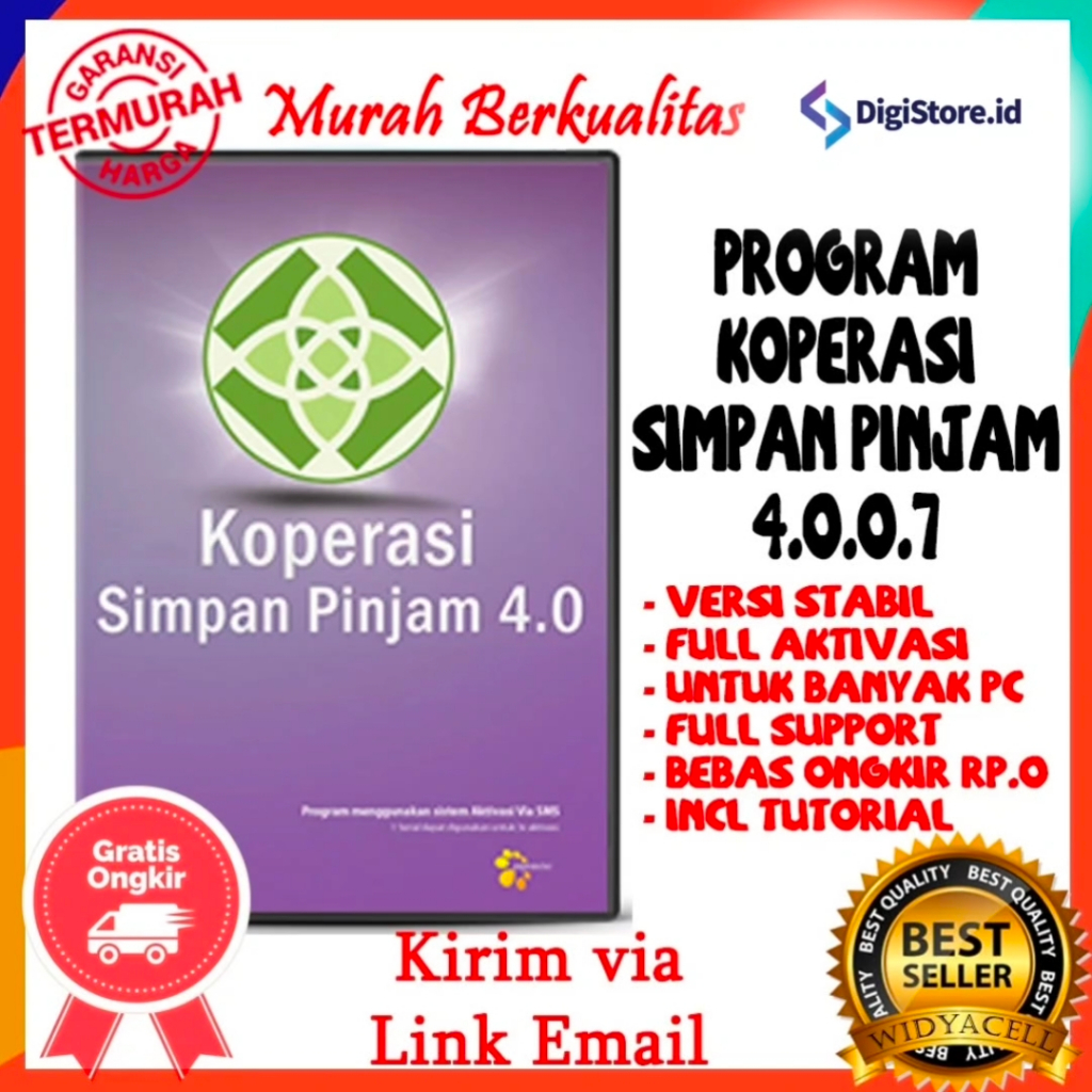 Software Koperasi Simpan Pinjam 4.0.0.7 Full | Akuntansi & Transaksi