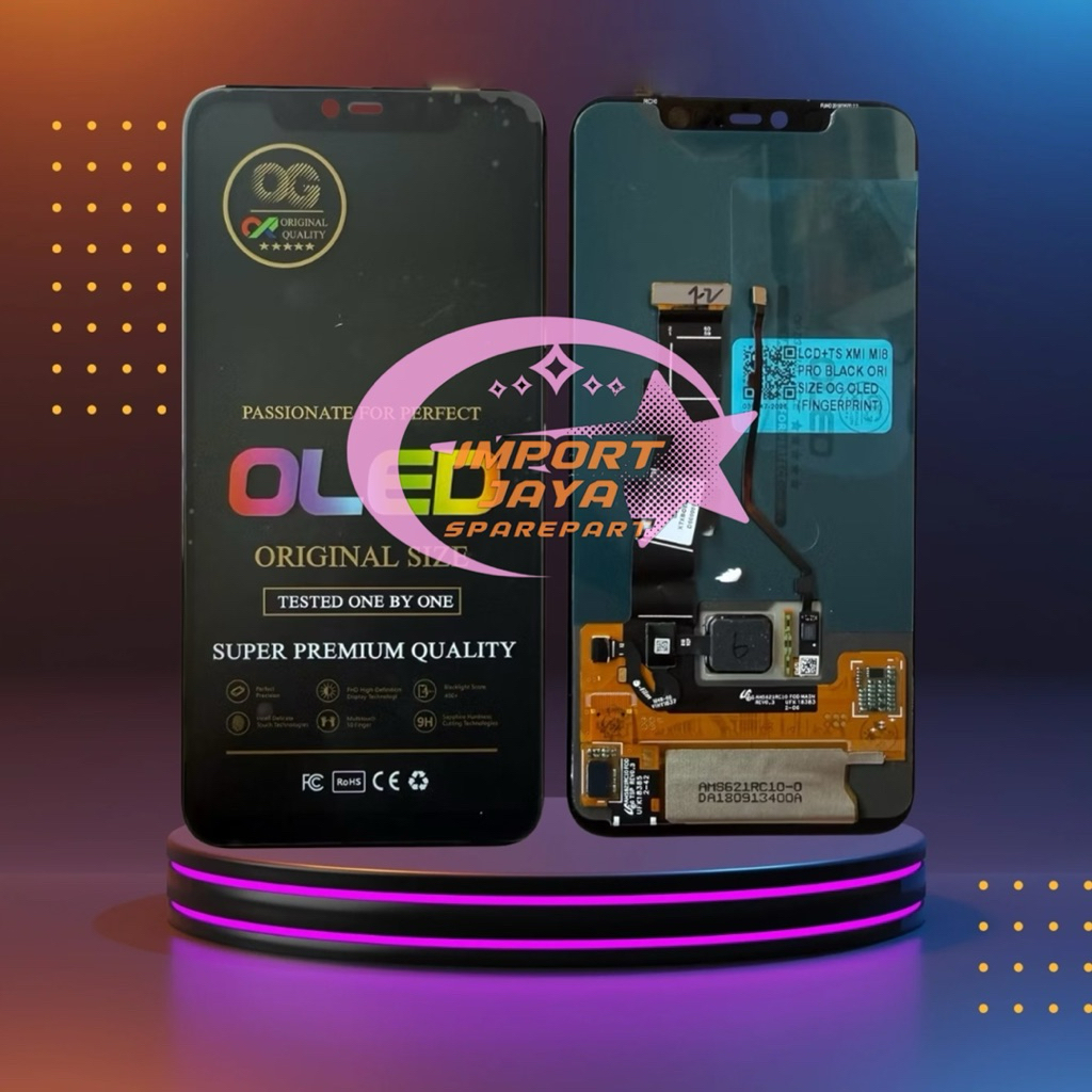 LCD TOUCHSCREEN XIAOMI MI8 PRO / MI 8 PRO ORG LCD FULLSET