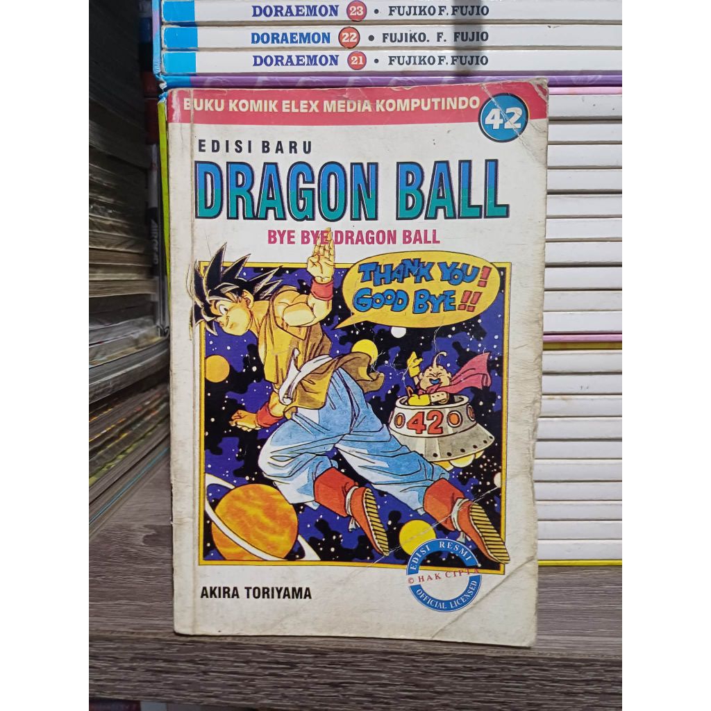 Komik Dragonball 42 list merah