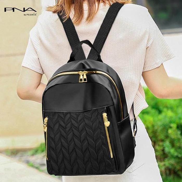 Elizabeth - Water Resistant tas ransel wanita MIJUNG  import korean style Punggung Kantor Kerja Seko