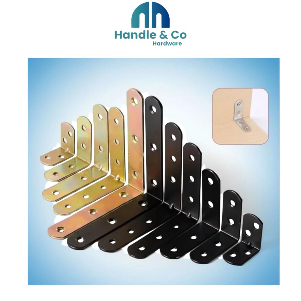 Siku L Stainless - Siku Ambalan Penyangga - Rak Dinding Plat Bracket Siku