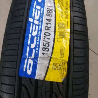 Ban Mobil Accelera Tubeles 185 70 R14 Standart Avanza Kijang ban ring14