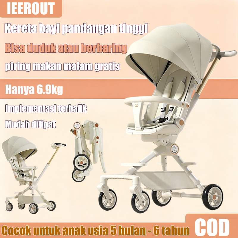 Stroller Anak Stroller Bayi Lipat Travelling Kereta Dorong Bayi 5 bulan - 6 tahun